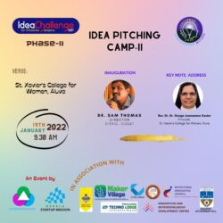 Idea Pitching Camp at St Xavier's College for Women, Aluva
